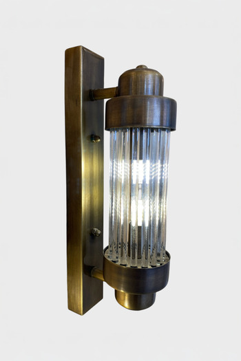 Favori Aydınlatma Modern Antique Sconce with Cylindrical Glass