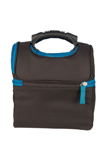 IGLOO 9-Can Zipper Closure Playmate Gripper Polyester Lunch Bag Cooler Assorted Color