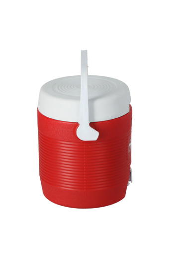 Cosmoplast Top and Side Handle Keep Cold Plastic Keep Cold Small Water Cooler Red 6 Liter