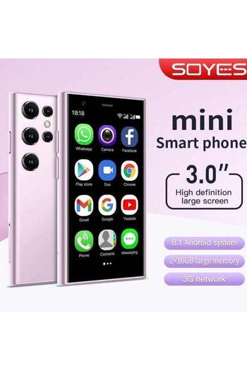 SOYES S23 Pro Mini Smartphone Android 8.1 - 2GB RAM + 16GB Storage, Dual SIM, 3.0" HD Display,