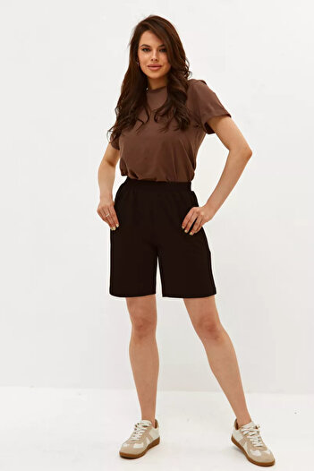 vladivosto Unisex Loose Fit Bermuda Wide Fit Knee Length Summer Shorts / 2 to 12XL Wide Size Range