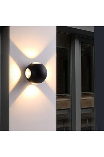 Jiju LED wall light IP65 Outdoor 12 W Warm light