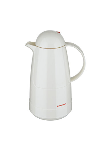 ROTPUNKT Durable and Elegant Design Vacuum Jug Ivory 1 Liter