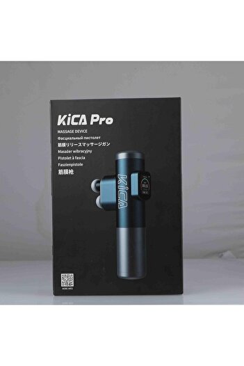 KiCa Official: Pro Double Head Massage Gun, LED Display, Touchscreen Massage Gun, Portable Compact H
