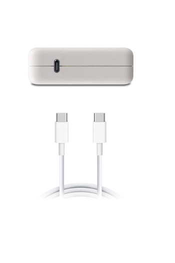 nelbo Laptop charger for Apple MacBook MLHC2A, 61W, with USB-C plug