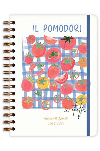 Matt Notebook 2025-2026 A5 Akademik Ajanda Spiralli 15x21 cm - 17 Aylık