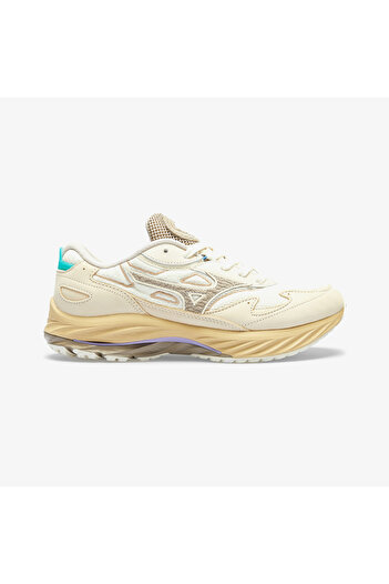 MIZUNO Wave Rider Men's Cream Running Shoes