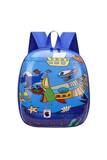 OEM Children's schoolbag for kindergarten, 30cm, Aquamarine model
