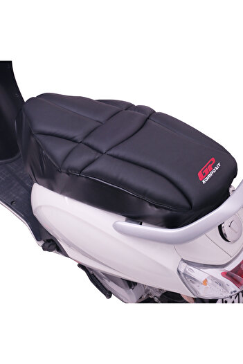 GP KOMPOZİT Gp Kompozit Suzuki Address 2024-2025 Compatible Motorcycle Comfort Saddle Cover Black