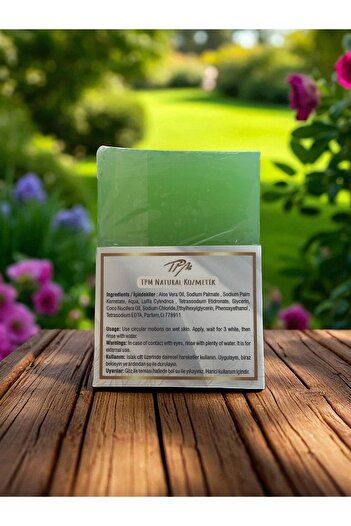 Tpm Boxed Aloevera Soap Hand Made Vegan 150 Gr