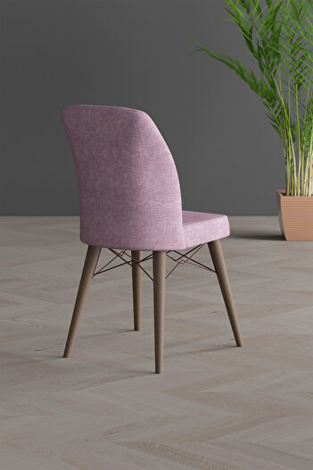 Casafun CafeFun chair, special for cafe, restaurant and HORECA terraces, kitchen, WALNUT wooden legs