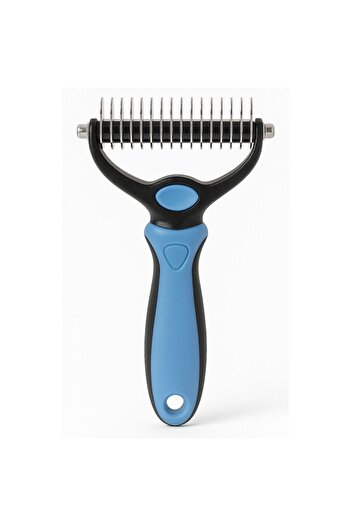 OEM Perie Descurcator Blana Caini si Pisici, Ergonomic, Dublu Capat, Pentru Blana Scurta si Lunga