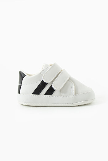 yummy kids First Step Velcro Strip Detailed Comfortable Non-Slip Sole Baby Shoes Booties