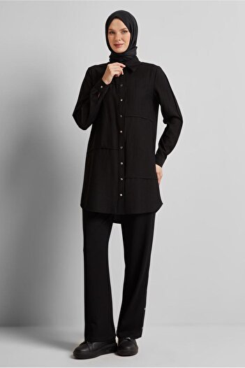 Alvina Shirt Collar Tunic 45676