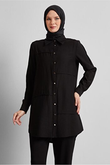 Alvina Shirt Collar Tunic 45676