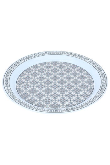 Alsaif Gallery Melamine Plate, Al Saif Gallery, 40 cm, Round - White