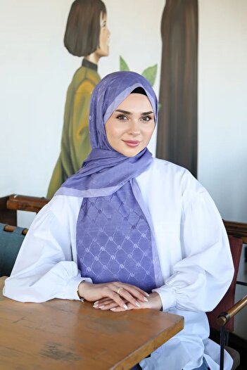 Armine Trend Monogram Shawl 2