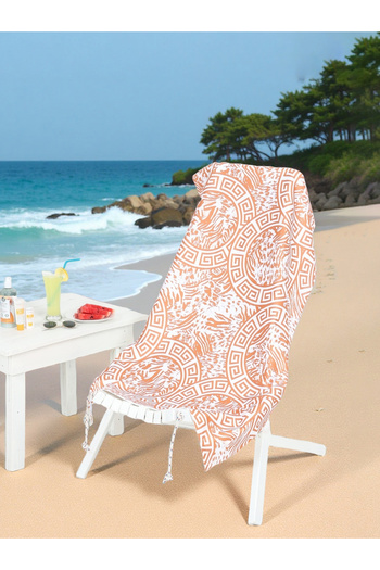 AİRYCOT Beach Towel Tiger Gold Set of 2