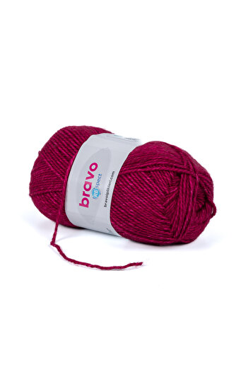 Bravo Respect Acrylic Cotton Classic Νήματα 100 γρ. 230 μέτρα Βουργουνδία (Κωδικός χρώματος: 50)