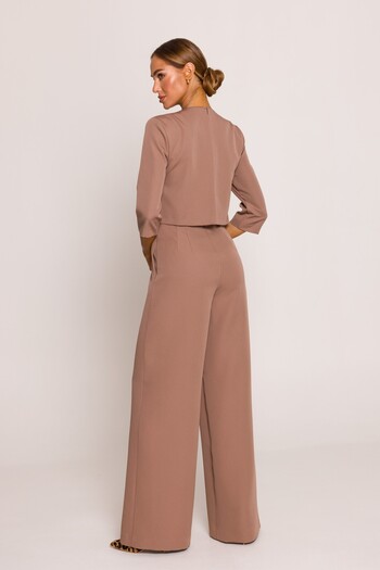 Made of Emotion Jumpsuit with a double-layered top and wide legs