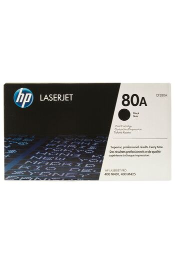 HP HP 80A Laser Printer Toner Cartridge - Black