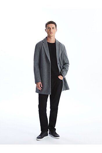 LC Waikiki Standard Fit Jacket Collar Men's Bowl Coat - W40864Z8