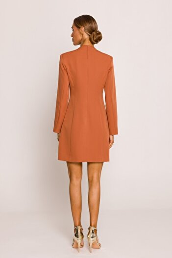 Made of Emotion Blazer dress with gold buttons