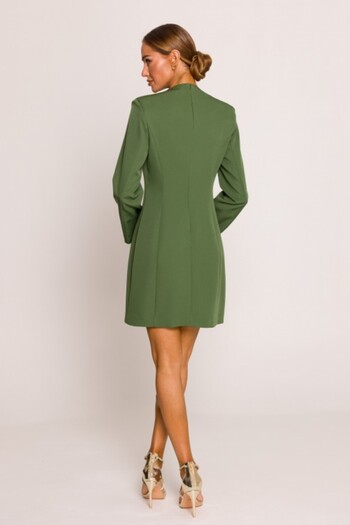 Made of Emotion Blazer dress with gold buttons