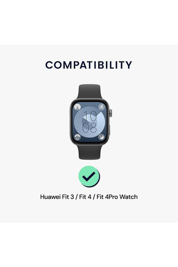 O Ozone Huawei Watch Fit 3/Fit 4/Fit 4 Pro Bands|Soft Silicone Band | Pack of 5