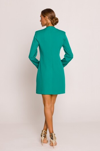 Made of Emotion Blazer dress with gold buttons
