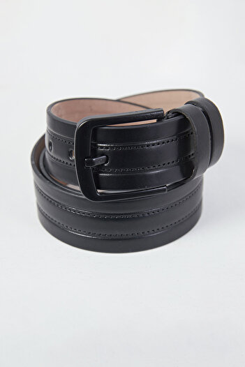 Fulla Moda Sports Faux Leather Belt