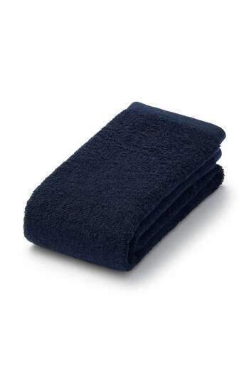 Muji Twin Pile Face Towel with Loop, W 34 x L 85 cm