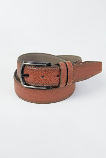 Fulla Moda Classic Faux Leather Belt