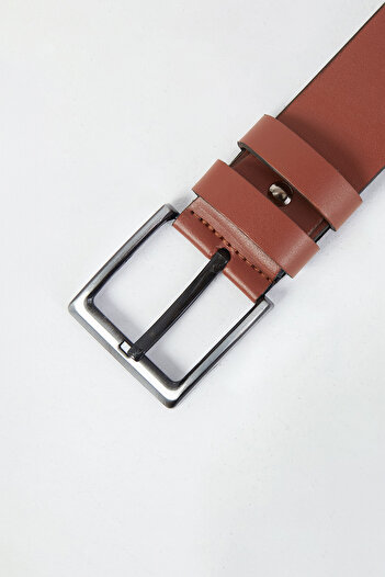 Fulla Moda Sports Faux Leather Belt