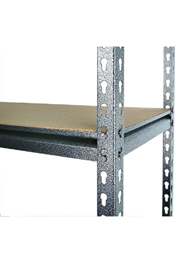 Tactix 5-Tier Freestanding Powder Coated Storage Shelf Rack