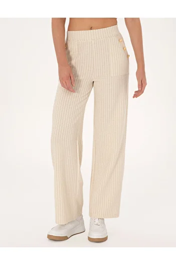 Pierre Cardin Cream Flare Fit Sweatpants 50301409-Vr071