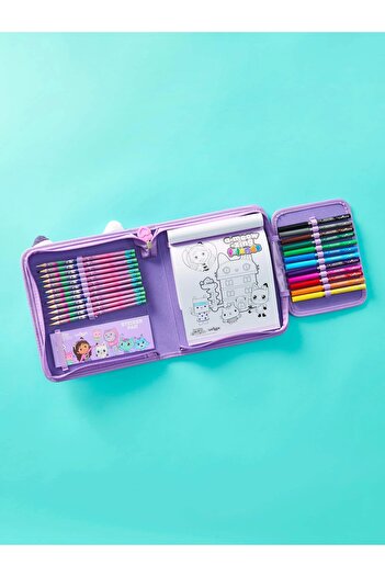 SMIGGLE - Gabbys Dollhouse Kalem Kutusu ve Kırtasiye Seti