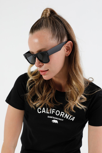 Fulla Moda Matte Frame Sunglasses