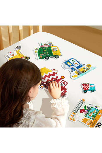 Mideer My First Puzzle - İnşaat Araçları