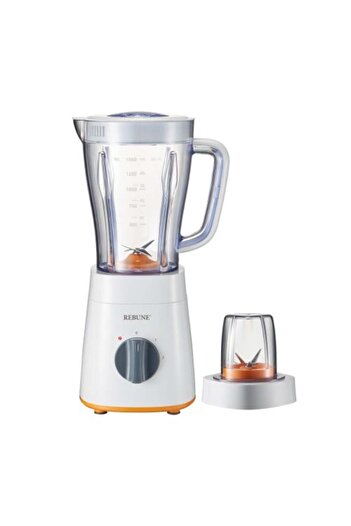 rebune Electric Blender and Spice Grinder - 650 Watts - 1.5 Liters - White - RE-2-158