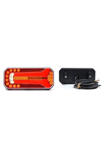 WAS LAMPA MULTIFUNCTIONALA SPATE LED DINAMIC 1123 DD L/P C W150DD, 12V-24V, 5 FUNCTII WAS