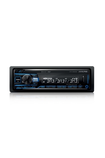 Alpine Player auto Alpine UTE-204DAB, DAB+, USB, Bluetooth și tuner FM
