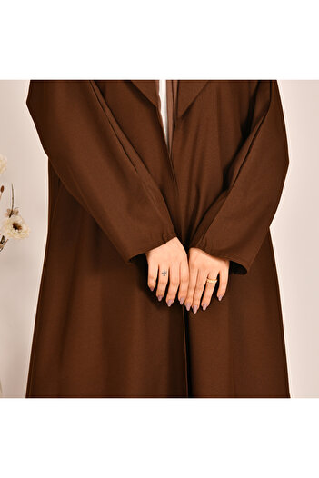 Beyond Brown blazer abaya
