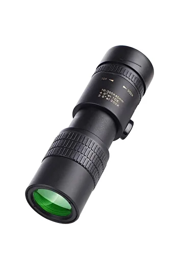 goBERA Monocular Telescope HD, 4K, 10-300X40mm, BAK4 Prism, Waterproof and Anti-Fog for Hunting, Hiking