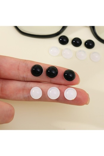 LOVYCO 1 Pair Round Non-Marking Silicone Nose Pad Non-Slip Convenient Very Comfortable Aesthetic
