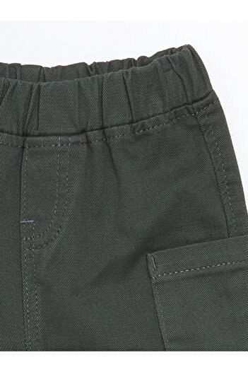 LC Waikiki Basic Baby Boy Cargo Pants with Elastic Waist