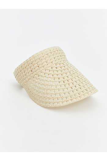 LC Waikiki Women's Straw Visor Hat