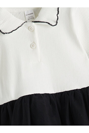 LC Waikiki Polo Neck Girl's Camisole Dress