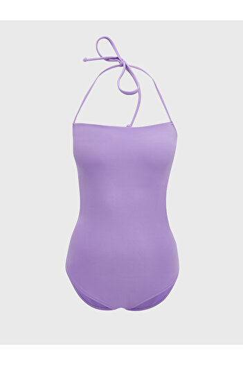 LC Waikiki Women's Plain Removable Padded Swimsuit