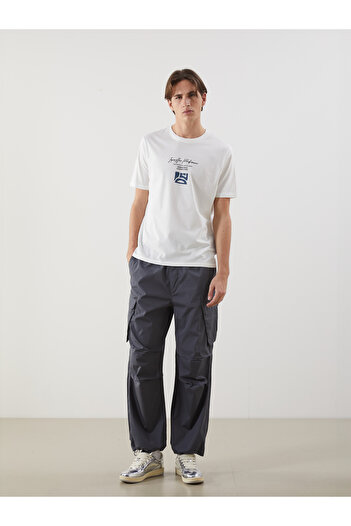 LC Waikiki Comfortable Fit Gabardine Men's Cargo Trousers